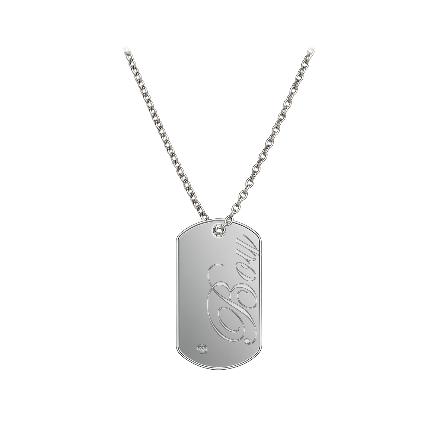MEMBER DOG TAG NECKLACE
