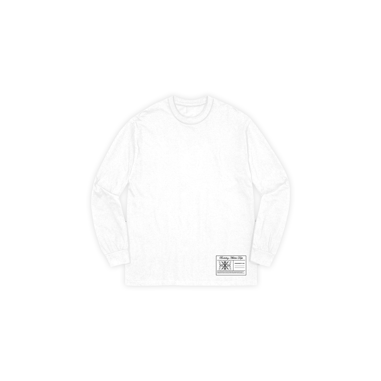WHITE ESSENTIAL LONGSLEEVE