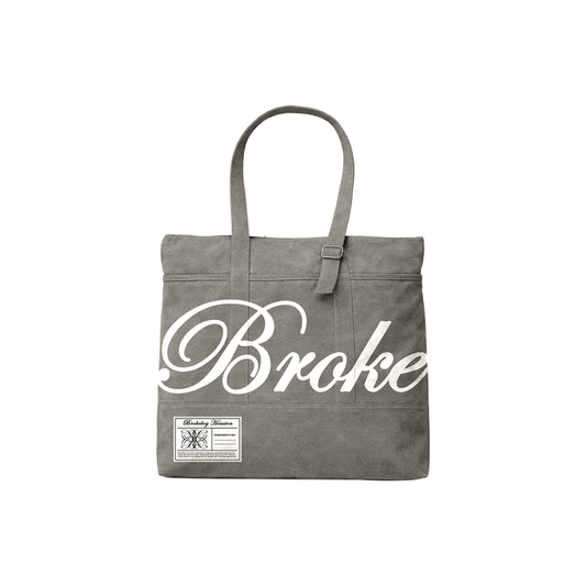 BROKEBOY CANVAS DUFFLE TOTE BAG