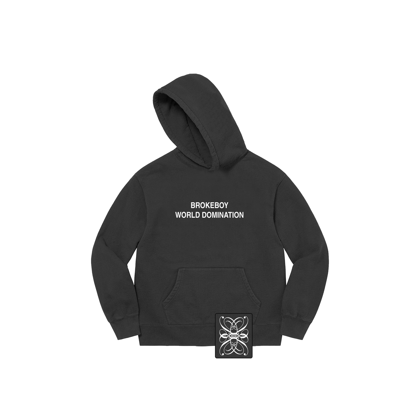 CHARCOAL GREY ANNIVERSARY HOODIE