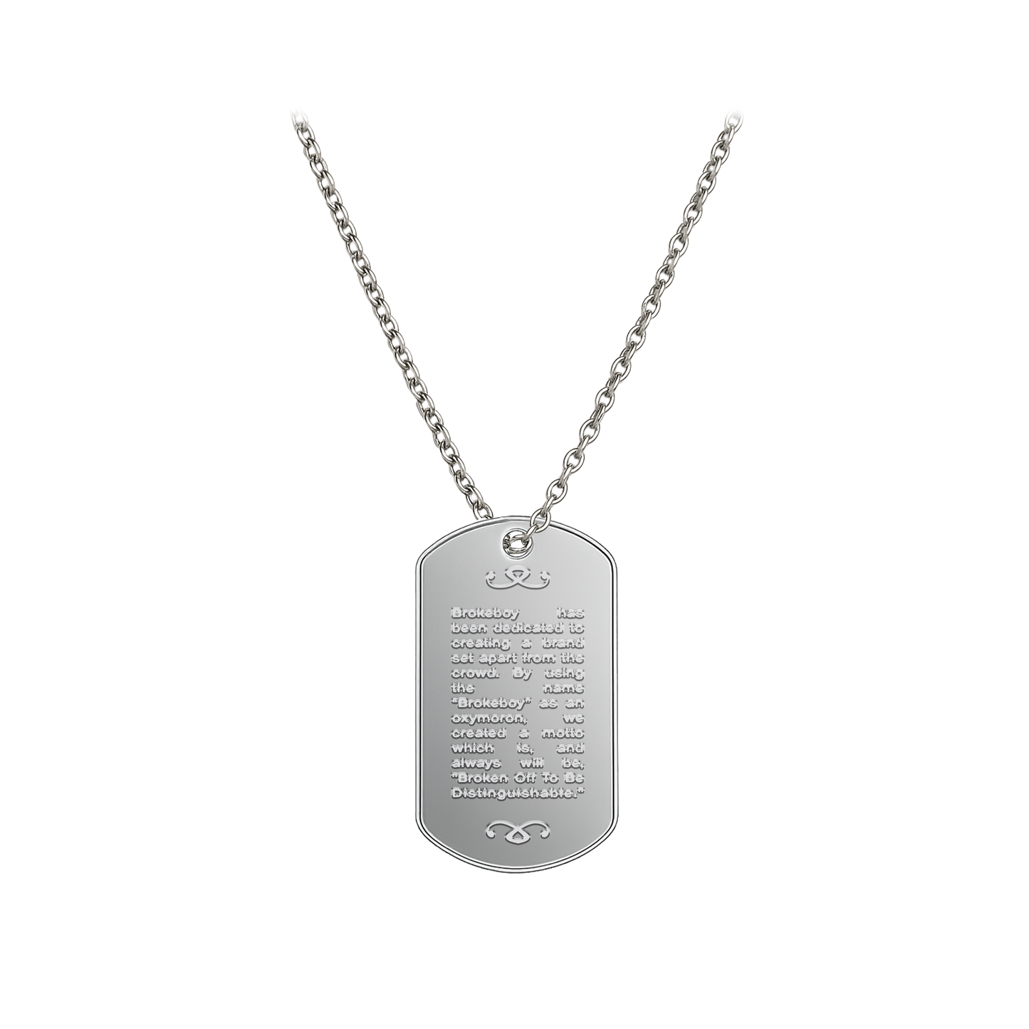 MEMBER DOG TAG NECKLACE